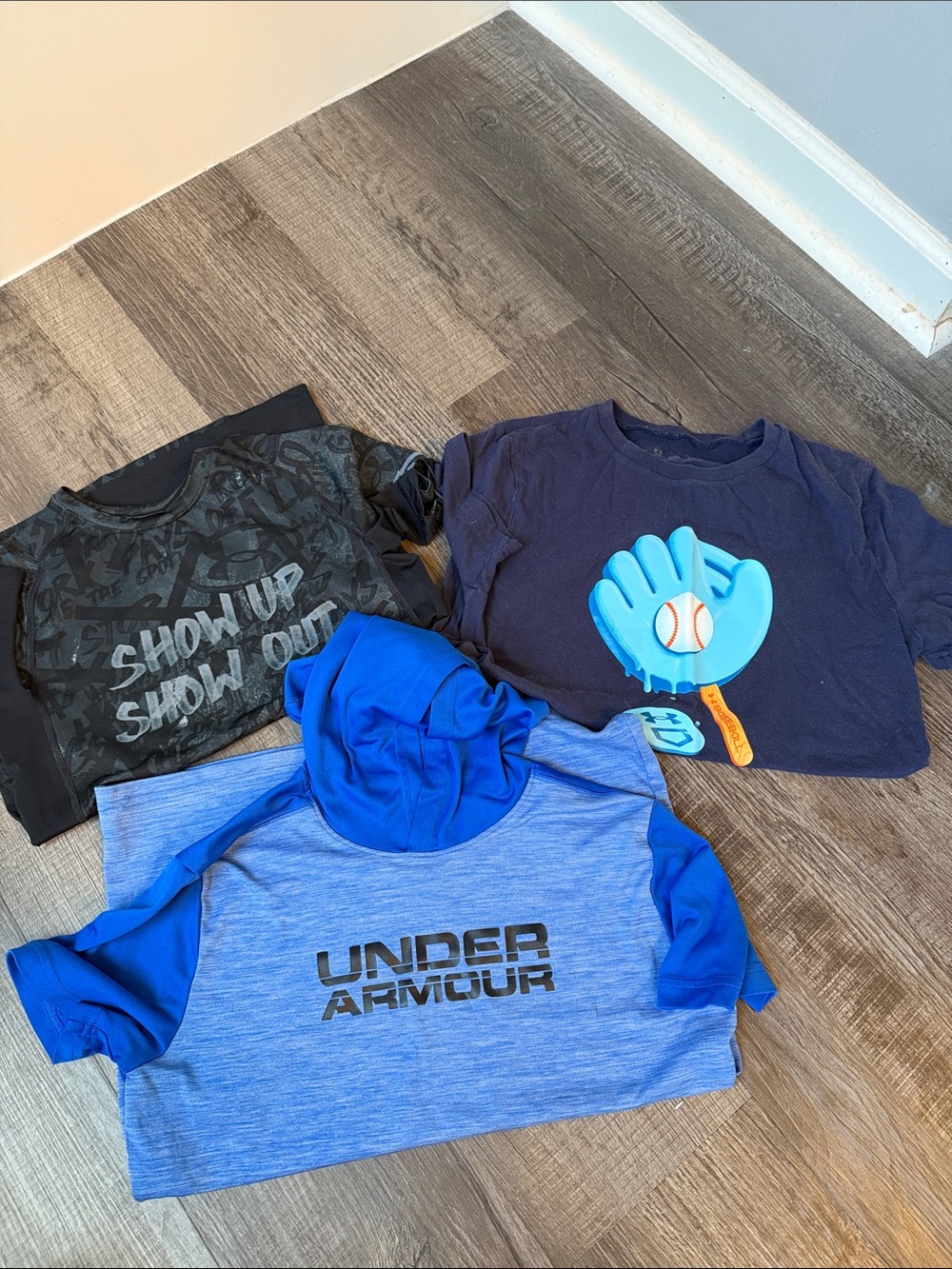 set of 3 Under Armour Boys Tees